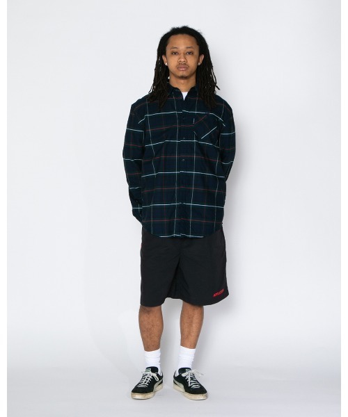 APPLEBUM（アップルバム）の「OX Check Shirt（シャツ/ブラウス・メンズ・グリーン/ネイビー・MEDIUM/LARGE/X-LARGE）」の14枚目の写真
