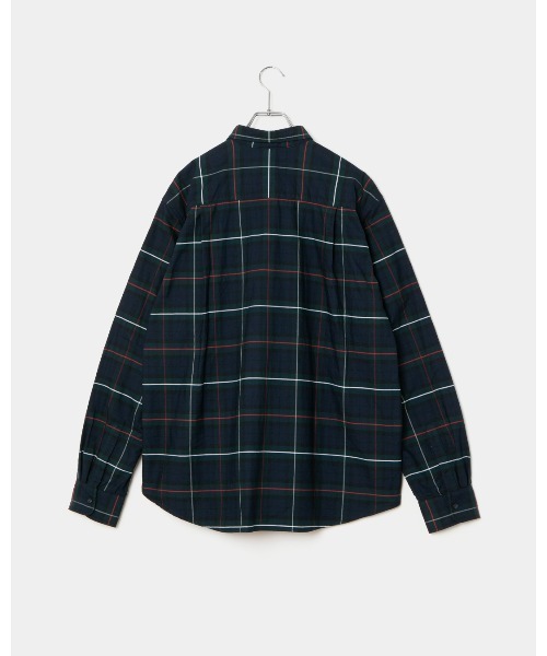 APPLEBUM（アップルバム）の「OX Check Shirt（シャツ/ブラウス・メンズ・グリーン/ネイビー・MEDIUM/LARGE/X-LARGE）」の20枚目の写真