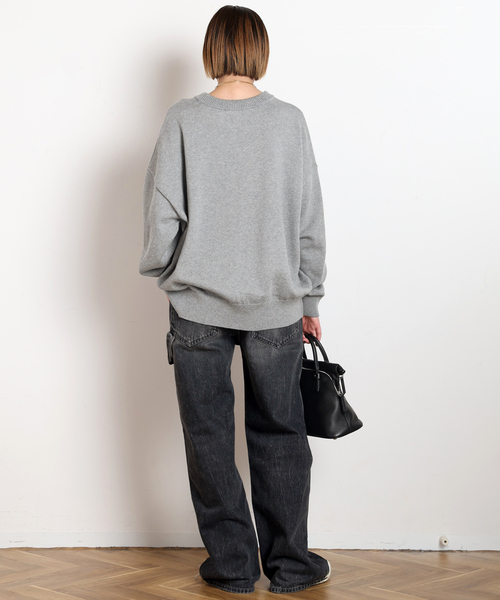 EVERYDAY I LIKE.（エヴリディアイライク）の「*ベーシックニット（ニット/セーター・レディース・ベージュ/ネイビー/グレー/サックスブルー・FREE）」の14枚目の写真