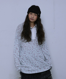 セール】cabaret poval / キャバレーポバール MELANGE SKIPPER KNIT 