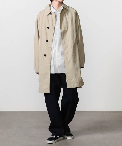 DANTON | ナイロンタッサー ステンカラーコート MEN（ステンカラー