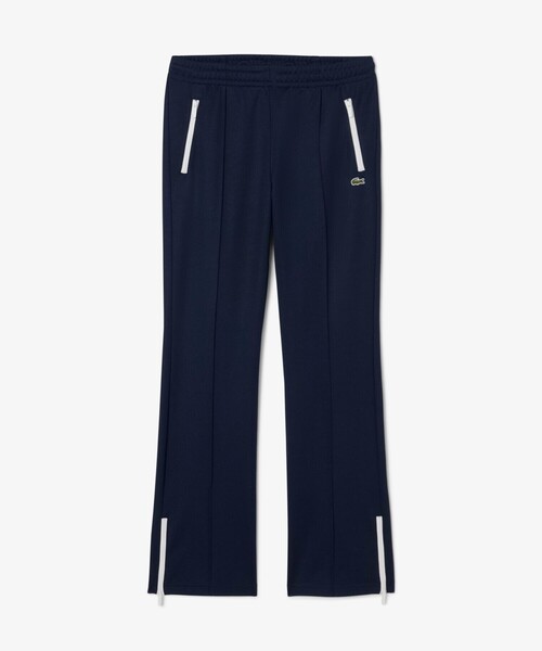 LACOSTE(ラコステ)の「鹿の子ジャージフレアトラックパンツ(スウェットパンツ・レディース・ブラウン・36/38)」の4枚目の写真
