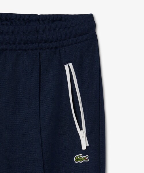 LACOSTE(ラコステ)の「鹿の子ジャージフレアトラックパンツ(スウェットパンツ・レディース・ブラウン・36/38)」の5枚目の写真