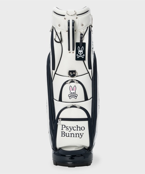 Psycho Bunny（サイコバニー）の「[GOLF]カートキャディバッグ ORIGINAL SP（ショルダーバッグ・メンズ・ホワイト・FREE）」の3枚目の写真