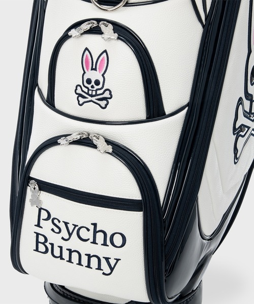 Psycho Bunny（サイコバニー）の「[GOLF]カートキャディバッグ ORIGINAL SP（ショルダーバッグ・メンズ・ホワイト・FREE）」の8枚目の写真