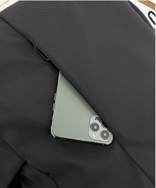 L'atelier(ラトリエ)の「軽量バックパック 大容量 A4 PC収納 多ポケット リュックサック(バックパック/リュック・メンズ・ブラック系1/アイボリー/グレー系1/ブラック系2/グレー系2/ブラック系3・FREE)」の13枚目の写真