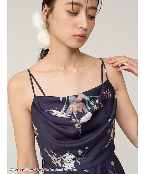 SNIDEL（スナイデル）の「NYBG キャミワンピース（ワンピース・レディース・ネイビー/ラベンダー/アイボリー・1/0）」の12枚目の写真