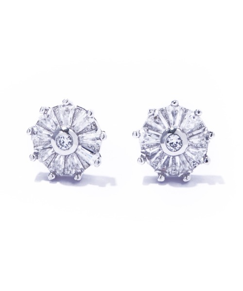 les bonbon(ルボンボン)の「【les bon bon】princess sun pierce/プリンセス サン ピアス BOB787(ピアス(両耳用)・レディース・シルバー・FREE)」の1枚目の写真