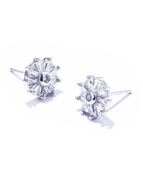 les bonbon(ルボンボン)の「【les bon bon】princess sun pierce/プリンセス サン ピアス BOB787(ピアス(両耳用)・レディース・シルバー・FREE)」の2枚目の写真