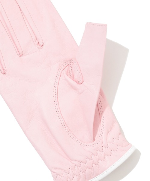 MARK & LONA（マークアンドロナ）の「Ever Breathable Leather Nail Cut Glove | MEN and WOMEN（ゴルフグッズ・メンズ・ブラック/ホワイト・19cm）」の4枚目の写真