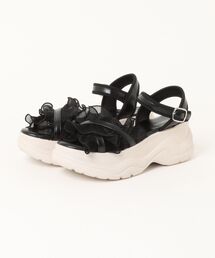 sesenta（セセンタ）の「【sesenta】フリル厚底サンダル（サンダル）」