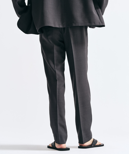 417 EDIFICE（フォーワンセブンエディフィス）の「【EVALET / エバレット】 メッシュスリムパンツ　"セットアップ着用可能"（スラックス・メンズ・グレー/チャコールグレー/ベージュ・LARGE/MEDIUM/SMALL）」の19枚目の写真