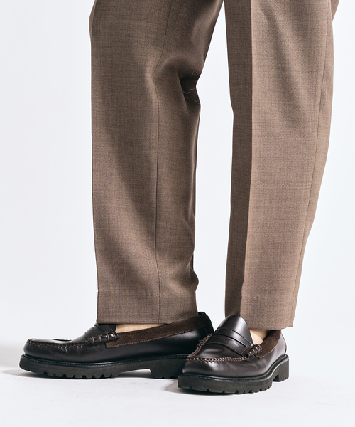 417 EDIFICE（フォーワンセブンエディフィス）の「【EVALET / エバレット】 メッシュスリムパンツ　"セットアップ着用可能"（スラックス・メンズ・グレー/チャコールグレー/ベージュ・LARGE/MEDIUM/SMALL）」の7枚目の写真