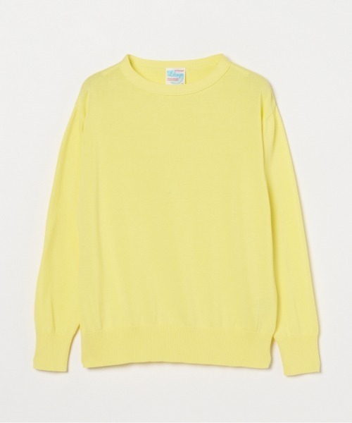Letroyes(ルトロワ)の「【LETROYES / ルトロワ】TOMAS (CREW NECK)(ニット/セーター・レディース・ネイビー/ライトグリーン/アイボリー/イエロー/ピンク・2/1)」の5枚目の写真
