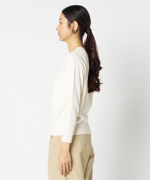 Letroyes(ルトロワ)の「【LETROYES / ルトロワ】TOMAS (CREW NECK)(ニット/セーター・レディース・ネイビー/ライトグリーン/アイボリー/イエロー/ピンク・2/1)」の11枚目の写真