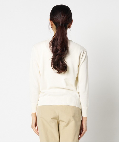 Letroyes(ルトロワ)の「【LETROYES / ルトロワ】TOMAS (CREW NECK)(ニット/セーター・レディース・ネイビー/ライトグリーン/アイボリー/イエロー/ピンク・2/1)」の12枚目の写真