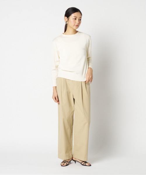 Letroyes(ルトロワ)の「【LETROYES / ルトロワ】TOMAS (CREW NECK)(ニット/セーター・レディース・ネイビー/ライトグリーン/アイボリー/イエロー/ピンク・2/1)」の14枚目の写真