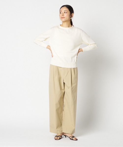 Letroyes(ルトロワ)の「【LETROYES / ルトロワ】TOMAS (CREW NECK)(ニット/セーター・レディース・ネイビー/ライトグリーン/アイボリー/イエロー/ピンク・2/1)」の15枚目の写真