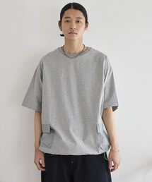 Firsthand（ファーストハンド）の「Firsthand ファーストハンド 6オンス サイドポケット スピンドル ショートスリーブ Tシャツ   ビッグシルエット（Tシャツ/カットソー）」