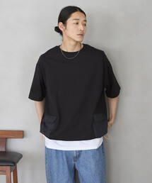 Firsthand/ファーストハンド 6オンス サイドポケット スピンドル ショートスリーブ Tシャツ / ビッグシルエット