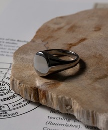 MAGASIN DE MODE Brew(�}�K�W���f���[�h�u�����[)�́yMAGASIN DE MODE Brew�zSimple Oval Ring -STENLESS STEEL- �X�e�����X(�����O)