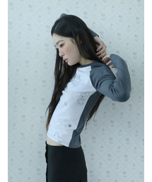 UGLY SHADOW | STAR RAGLAN T-SHIRT(YELLOW)(Tシャツ/カットソー)