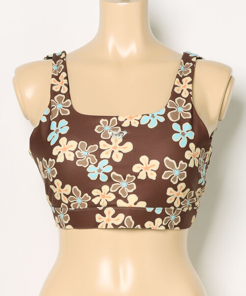 ROXY(ロキシー)の「ROXY/ロキシー ブラトップ タンクトップ 水陸両用 フィットネス UVカット TIDEWAY BRALET RBR261611M UT(タンクトップ・レディース・ブラック/ブラウン・M/L)」の19枚目の写真