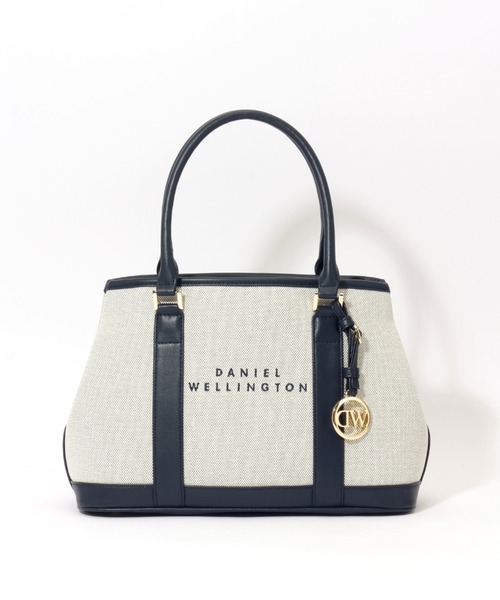 Daniel Wellington（ダニエルウェリントン）の「ダニエルウェリントン　Iconic cavas トートバッグM（トートバッグ・レディース・ブラック/グリーン/ブラウン/ホワイト/ネイビー・FREE）」の5枚目の写真