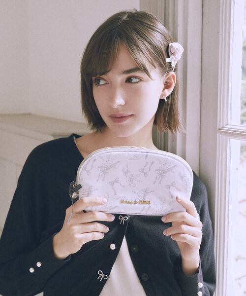 すずらんプリントロングポーチ（ポーチ）｜Maison de FLEUR（メゾンド