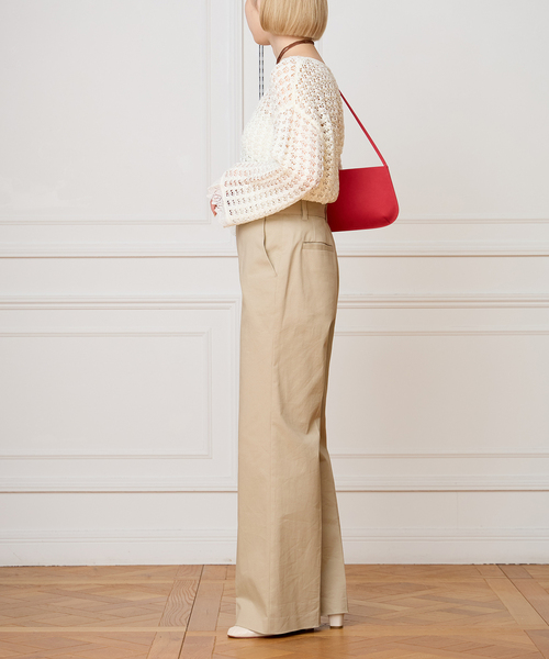 IENA LA BOUCLE（イエナラブークル）の「IENA LA BOUCLE パターンレース編みニット（ニット/セーター・レディース・ホワイト・FREE）」の12枚目の写真