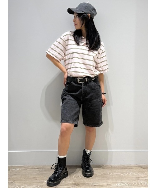 GAP（ギャップ）の「9インチ デニム カーペンター ショートパンツ ブラック（デニムパンツ・メンズ・ブラック・30W/32W/28W/34W/36W）」の7枚目の写真