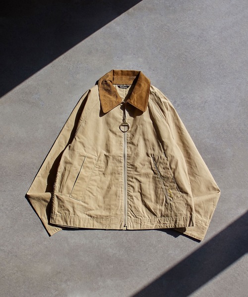 Barbour(バブアー)の「(BARBOUR)CALTIN CASUAL JACKET(ブルゾン・レディース・ブルー/ベージュ・S)」の5枚目の写真