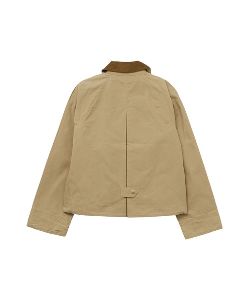 Barbour(バブアー)の「(BARBOUR)CALTIN CASUAL JACKET(ブルゾン・レディース・ブルー/ベージュ・S)」の7枚目の写真