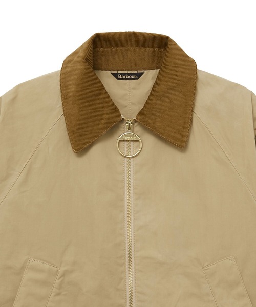 Barbour(バブアー)の「(BARBOUR)CALTIN CASUAL JACKET(ブルゾン・レディース・ブルー/ベージュ・S)」の8枚目の写真