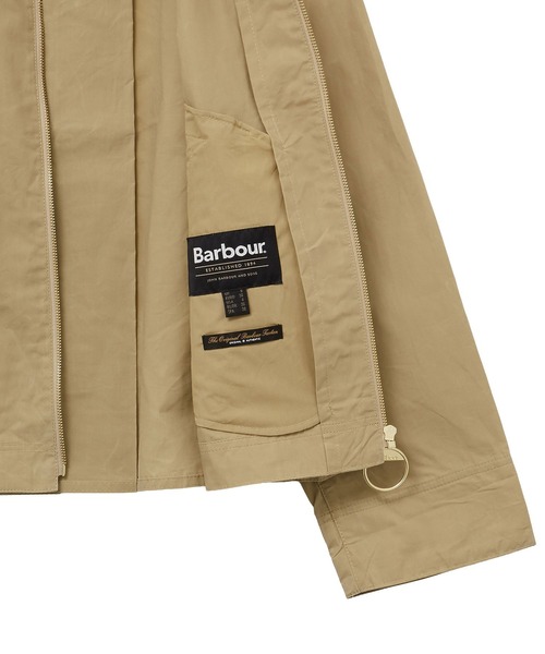 Barbour(バブアー)の「(BARBOUR)CALTIN CASUAL JACKET(ブルゾン・レディース・ブルー/ベージュ・S)」の11枚目の写真