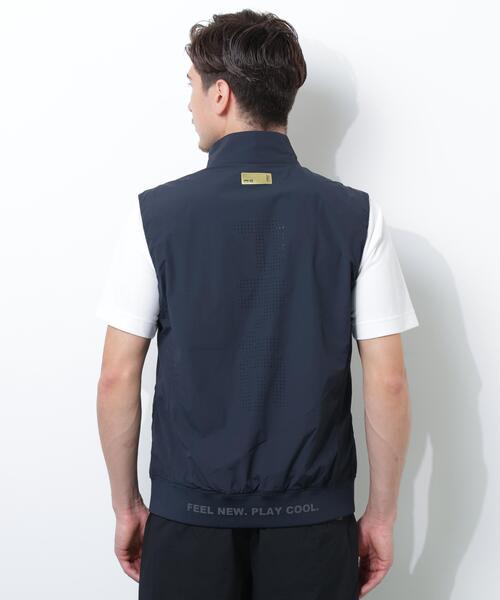 PING(ピン)の「【PING APPAREL】ストレッチリップストップ高機能フルジップベスト <GOLD> (MENS)(ベスト・メンズ・ブラック/グレー/ホワイト・M/LL1/S/LL/L)」の14枚目の写真