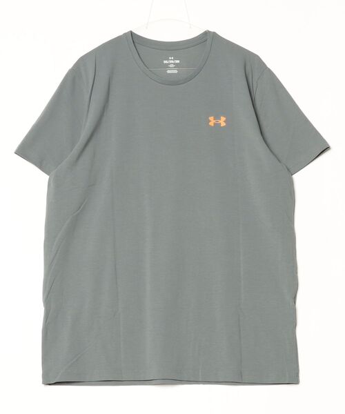 UNDER ARMOUR（アンダーアーマー）の「【別注】アンダーアーマー  UAパフォーマンスコットン ロッカー グラフィック ショートスリーブ Tシャツ 限定コラボ（Tシャツ/カットソー・メンズ・グリーン/ホワイト/ネイビー/ダークグレー・S/M/L/LL/3L）」の18枚目の写真