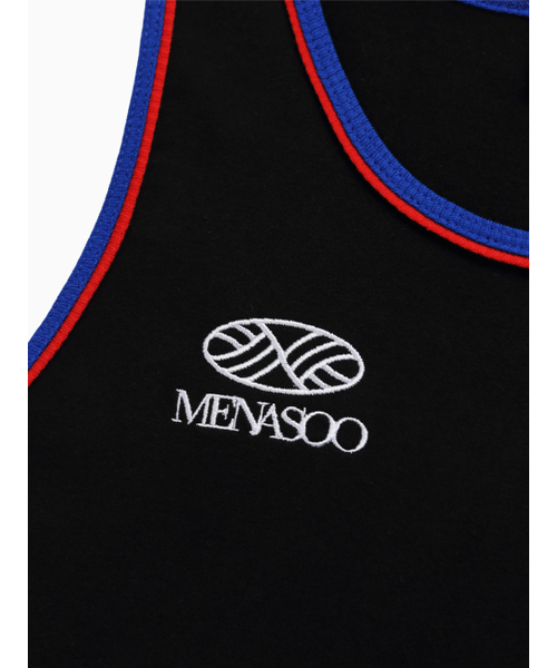 MENASOO(ミナス)の「DOUBLE COLOR COVER COTTON SLEEVE_BLACK(Tシャツ/カットソー・レディース・ブラック・F)」の5枚目の写真
