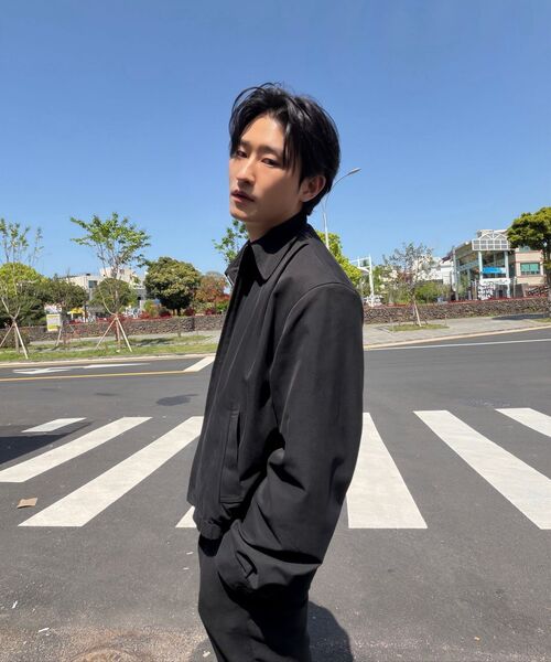 BOWLOW PRODUCT（バウロープロダクト）の「ミニマルプリーツクロップジャケット[ブラック]（その他アウター・メンズ・その他・MEDIUM/LARGE/X-LARGE）」の6枚目の写真