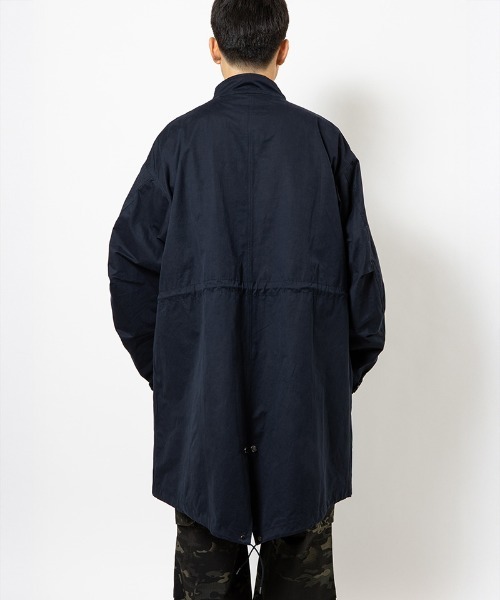 430(フォーサーティ)の「mj11492- SC FISHTAIL COAT フォッシュテールコート(26-076)(ミリタリージャケット・メンズ・ダークカーキ/ネイビー/カーキ/ブラック・3/2/1/0)」の5枚目の写真