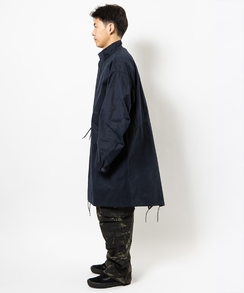 430(フォーサーティ)の「mj11492- SC FISHTAIL COAT フォッシュテールコート(26-076)(ミリタリージャケット・メンズ・ダークカーキ/ネイビー/カーキ/ブラック・3/2/1/0)」の7枚目の写真