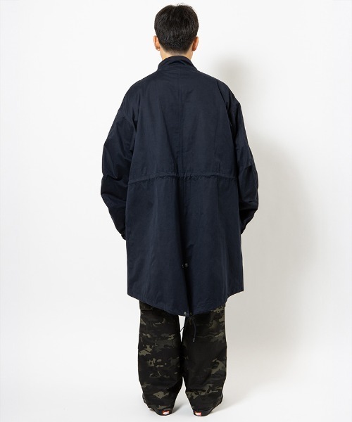 430(フォーサーティ)の「mj11492- SC FISHTAIL COAT フォッシュテールコート(26-076)(ミリタリージャケット・メンズ・ダークカーキ/ネイビー/カーキ/ブラック・3/2/1/0)」の8枚目の写真