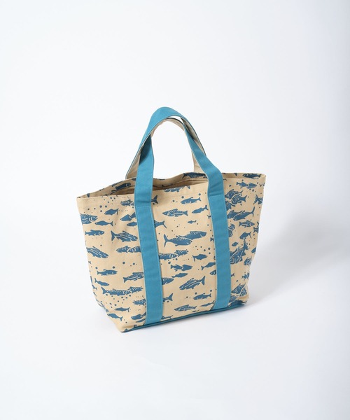 PENDLETON（ペンドルトン）の「【 PENDLETON / ペンドルトン 】SALMON CANVAS LARGE TOTE / サーモンキャンバスラージトート（トートバッグ・レディース・ブラック/ブルー・FREE）」の13枚目の写真