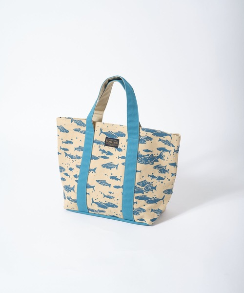 PENDLETON（ペンドルトン）の「【 PENDLETON / ペンドルトン 】SALMON CANVAS LARGE TOTE / サーモンキャンバスラージトート（トートバッグ・レディース・ブラック/ブルー・FREE）」の12枚目の写真