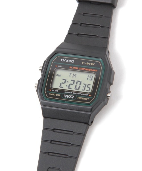 CASIO(カシオ)の「【CASIO】F-91W-3JH【WEB・一部店舗限定】(デジタル腕時計・メンズ・ブラック・FREE)」の1枚目の写真