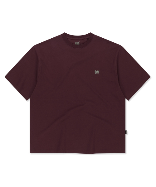 BROWNBREATH（ブラウンブレス）の「SLEEPY TAG TEE - BURGUNDY（Tシャツ/カットソー・レディース・その他・SMALL/MEDIUM/LARGE/X-LARGE）」の2枚目の写真