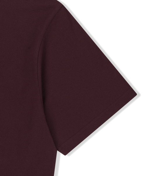 BROWNBREATH（ブラウンブレス）の「SLEEPY TAG TEE - BURGUNDY（Tシャツ/カットソー・レディース・その他・SMALL/MEDIUM/LARGE/X-LARGE）」の5枚目の写真