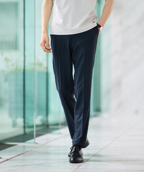 TAKEO KIKUCHI(タケオキクチ)の「【接触冷感】新定番ウールライクトロ パンツ(スラックス・メンズ・チャコールグレー/グレー/ネイビー・04/03/02/01/05)」の7枚目の写真