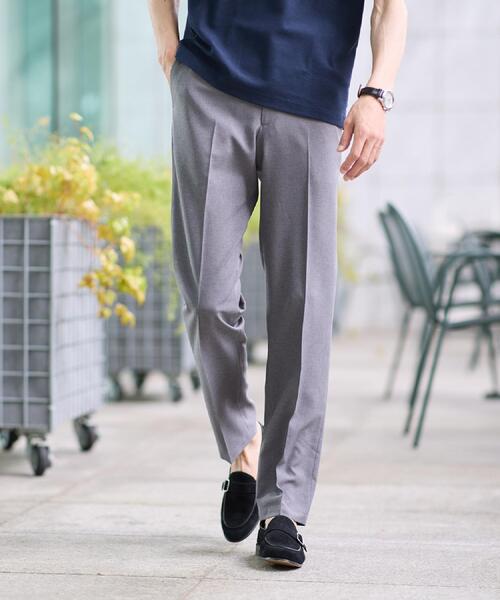 TAKEO KIKUCHI(タケオキクチ)の「【接触冷感】新定番ウールライクトロ パンツ(スラックス・メンズ・チャコールグレー/グレー/ネイビー・04/03/02/01/05)」の13枚目の写真