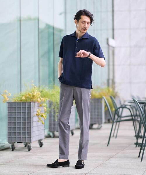 TAKEO KIKUCHI(タケオキクチ)の「【接触冷感】新定番トロピカル パンツ(スラックス・メンズ・チャコールグレー/グレー/ネイビー・04/03/02/01/05)」の9枚目の写真